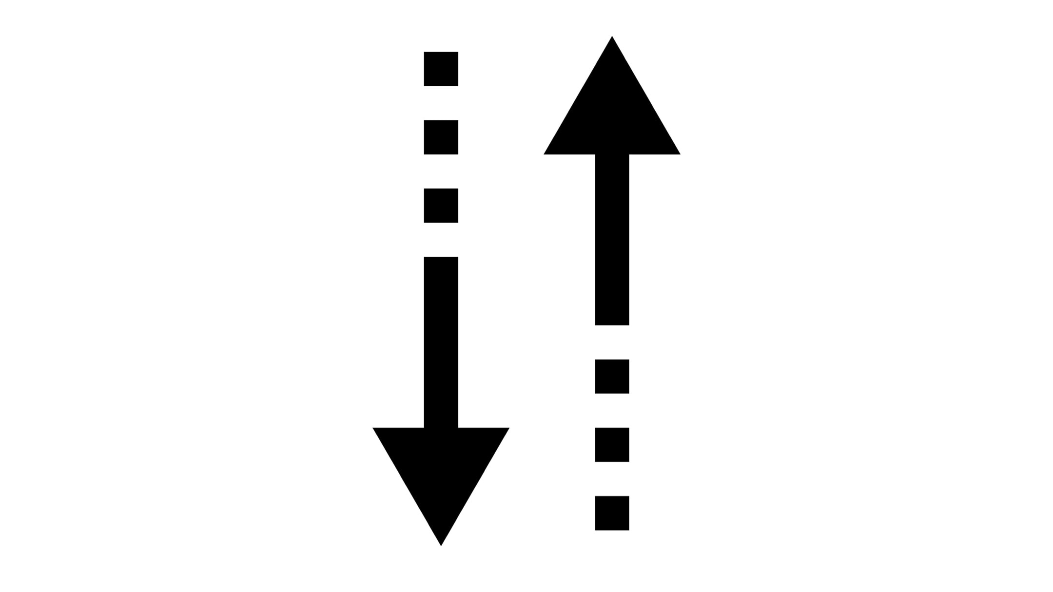 Up down arrows